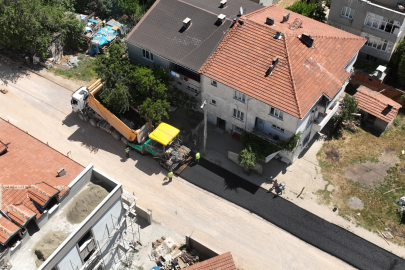 Bursa'da Yollar Asfaltlanıyor