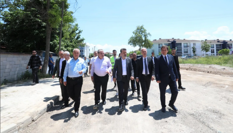 Bursa’daki İlçe Ziyaretleri Çerçevesinde İnegöl’de Çalışmalar Değerlendirildi