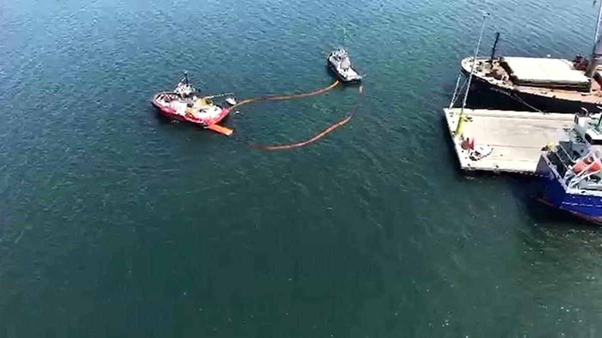 Gemlik'te petrol kirliliğine karşı acil müdahale tatbikatı gerçekleştirildi. Çevre güvenliği