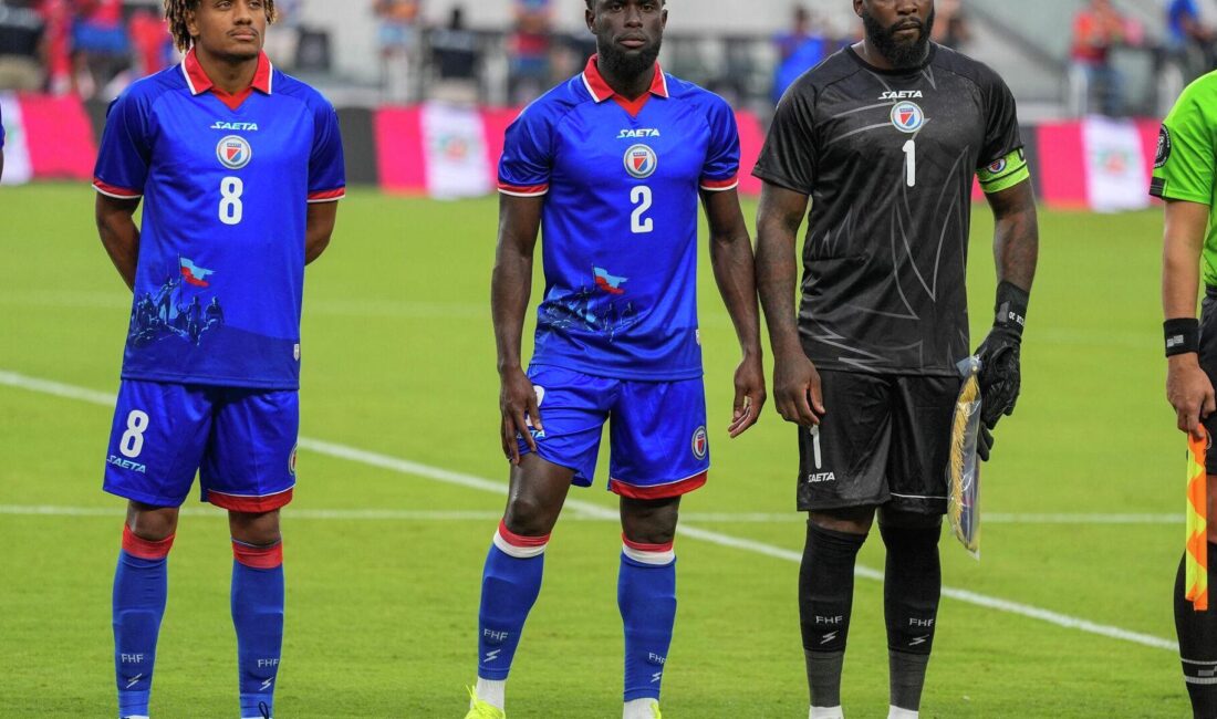 Haiti milli takımı forma tasarımları ve siyasi temalar hakkında detaylar.