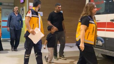 İnegöl'de elektrik çarpması sonucu bir çocuk hastaneye kaldırıldı. Olayla ilgili