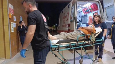 İnegöl'de erik ağacından düşen yaşlı adam ağır şekilde yaralandı. Olayla