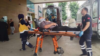 İnegöl'de firari hükümlü yakalanarak adli işlemler için gözaltına alındı. Güvenlik