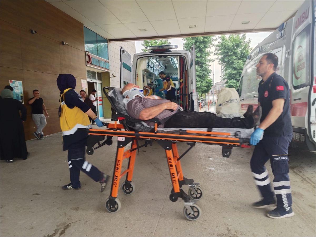 İnegöl'de firari hükümlü yakalanarak adli işlemler için gözaltına alındı. Güvenlik