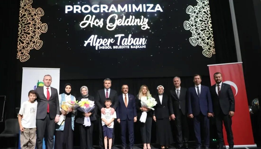 İnegöl’de Kaymakam, Savcı ve Mahkeme Başkanı'nın görev sonu veda yemeği