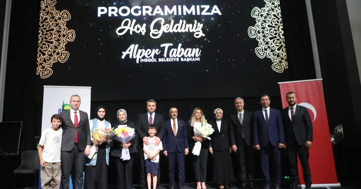 İnegöl’de Kaymakam, Savcı ve Mahkeme Başkanı'nın görev sonu veda yemeği