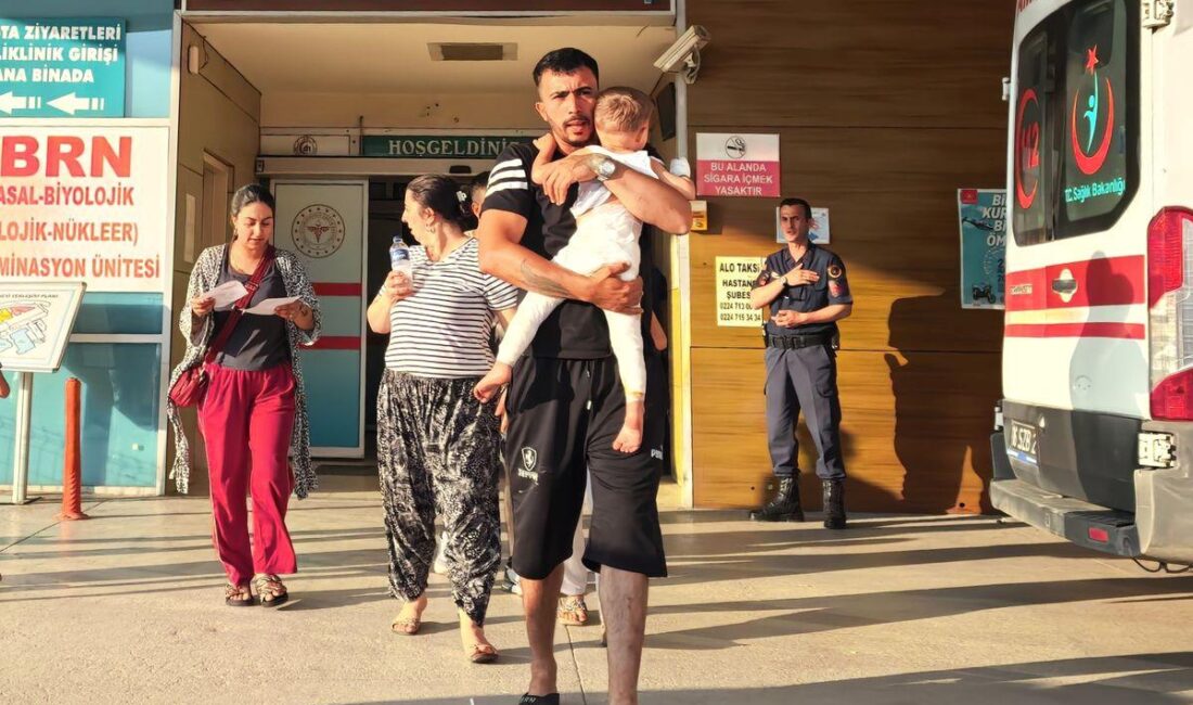 İnegöl'de mangal yangını sonucu bir çocuk yaralandı. Olayla ilgili detaylar