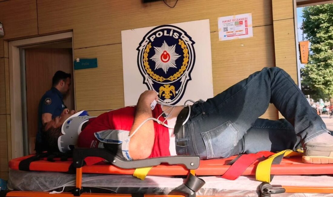 İnegöl'de meydana gelen motosiklet kazasında sürücü ağır yaralandı. Olayla ilgili