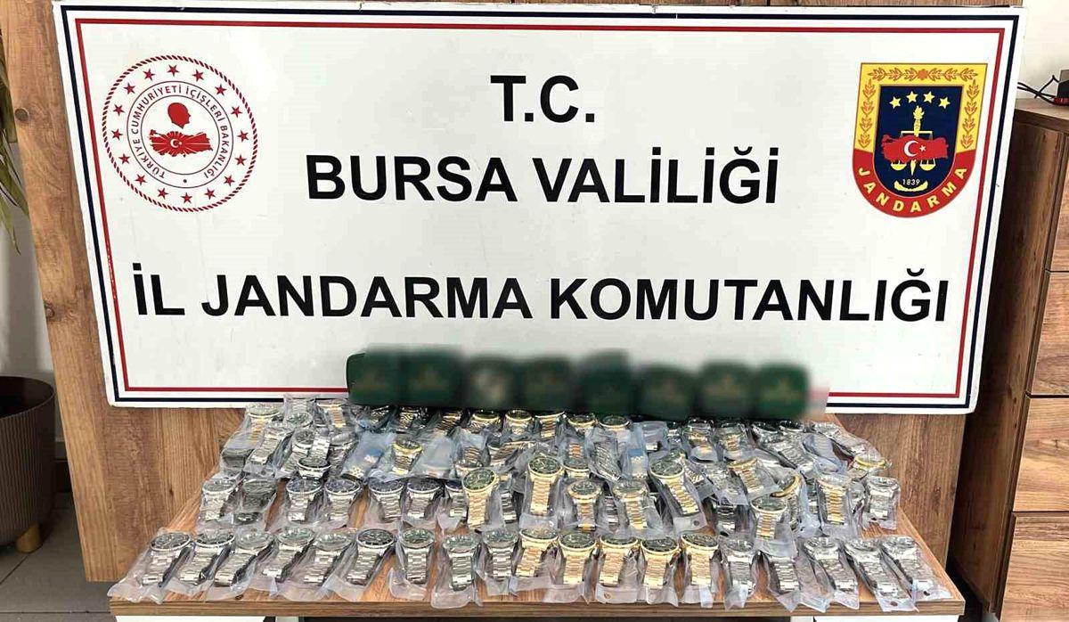 İnegöl'de düzenlenen sahte Rolex operasyonu detayları, alınan önlemler ve güvenlik