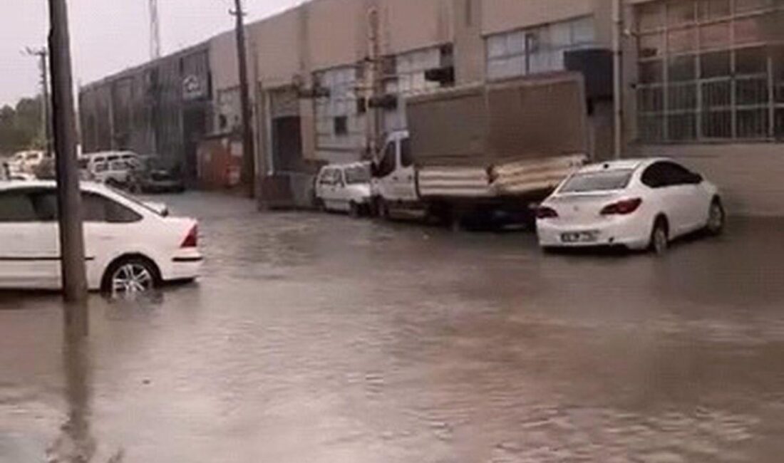 İnegöl'de şiddetli sağanak ve dolu nedeniyle meydana gelen olumsuzluklar ve