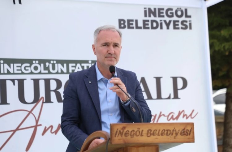 İnegöl’de Turgut Alp Anma Töreni