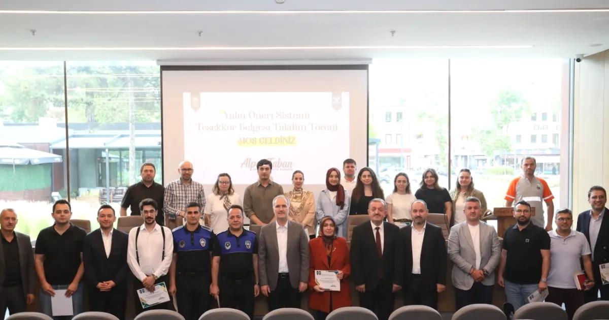 İnegöl’de Yalın Öneri Sistemi ilerliyor, verimlilik ve katılım artırılıyor. İş