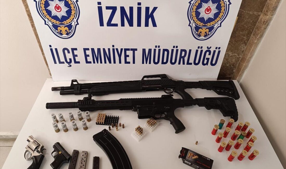 İznik'te gerçekleştirilen kaçak silah operasyonuyla ilgili detaylar, güvenlik önlemleri ve
