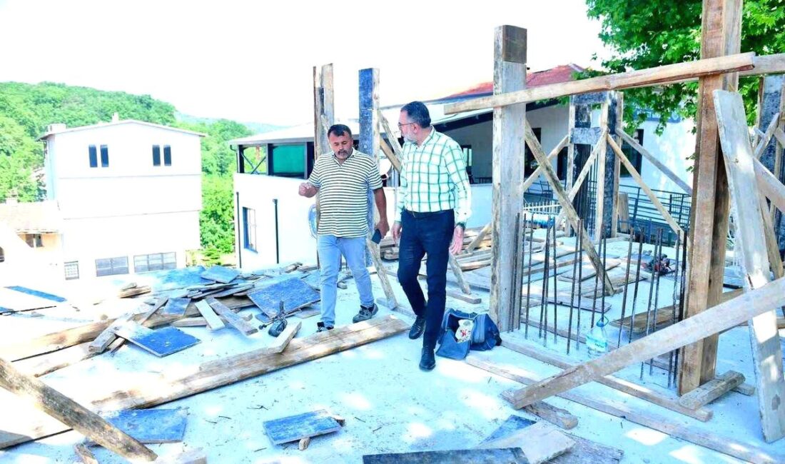 Kestel'de çok amaçlı salon çalışmalarımız hızla devam ederek, toplumsal etkinliklere