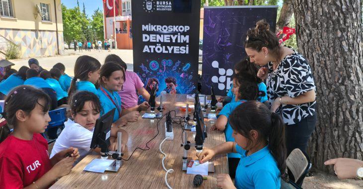 Bursa Büyükşehir Belediyesi, Milli Eğitim Bakanlığı’na bağlı köy okullarında düzenlenen
