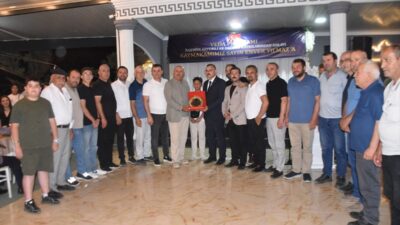 Mudanya Kaymakamı Yılmaz'a veda programı, etkinliğin resmi ve saygılı tonuyla