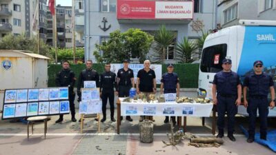 Mudanya'da Çevre Haftası kapsamında düzenlenen temizlik etkinliği ile çevre bilincini
