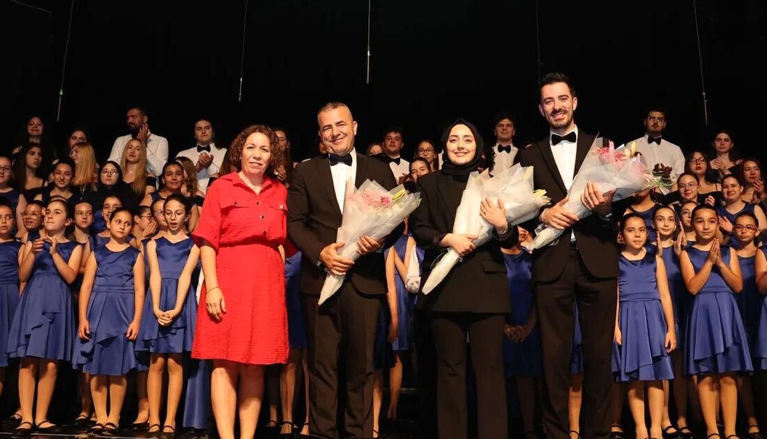 Nilüfer Çocuk Korosu, 10. yılını kutlayarak müzik eğitimi ve yetenekleriyle