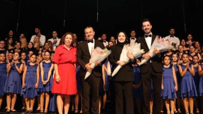 Nilüfer Çocuk Korosu, 10. yılını kutlayarak müzik eğitimi ve yetenekleriyle