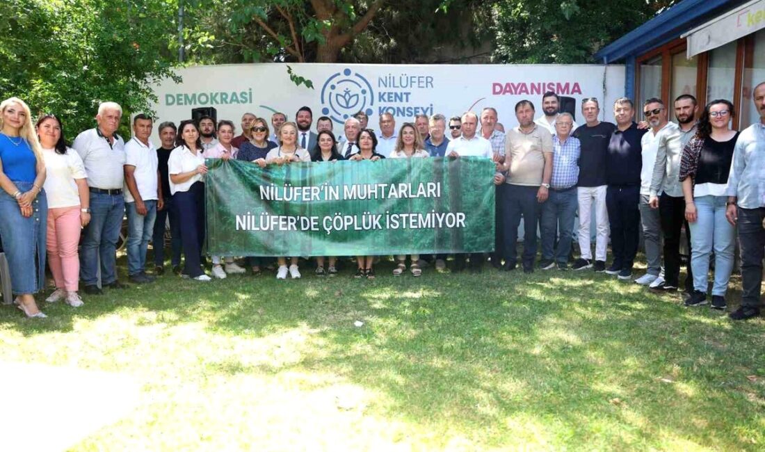 Nilüfer'de katı atık tesisi girişimine yönelik tepki; çevre ve sağlık