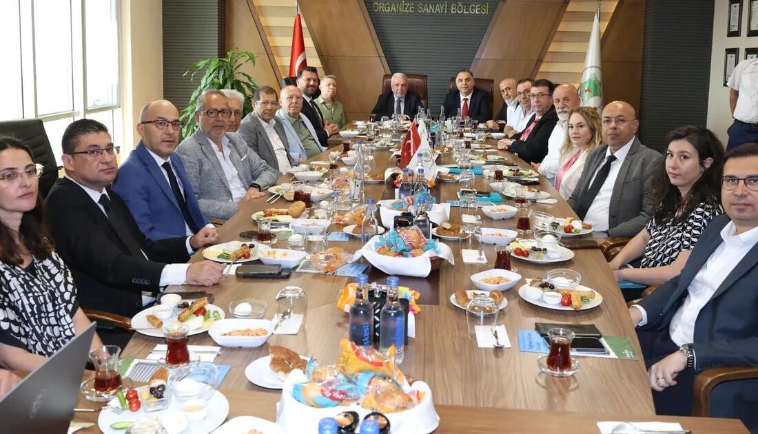 Nilüfer'de sanayi temsilcileri buluşması, işbirliği ve yeni fırsatların keşfi amacıyla
