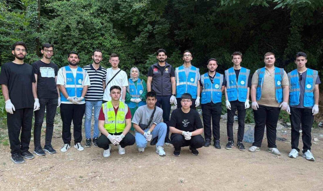 Osmangazi'de düzenlenen çevre temizlik etkinliğiyle sürdürülebilir yaşam ve çevre bilincinin