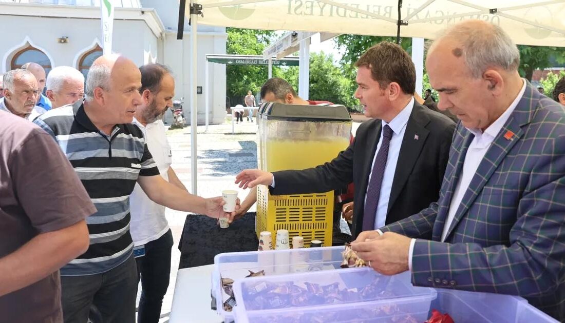 Osmangazi'de mahalle ziyaretleri ve geleneksel hayır etkinlikleriyle yerel kültürü ve