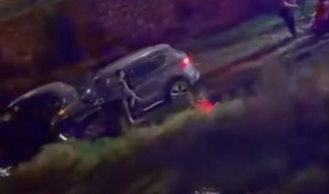 Osmangazi'de makas atan sürücü, kontrolü kaybederek kaza yaptı. Detaylar ve