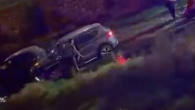 Osmangazi'de makas atan sürücü, kontrolü kaybederek kaza yaptı. Detaylar ve