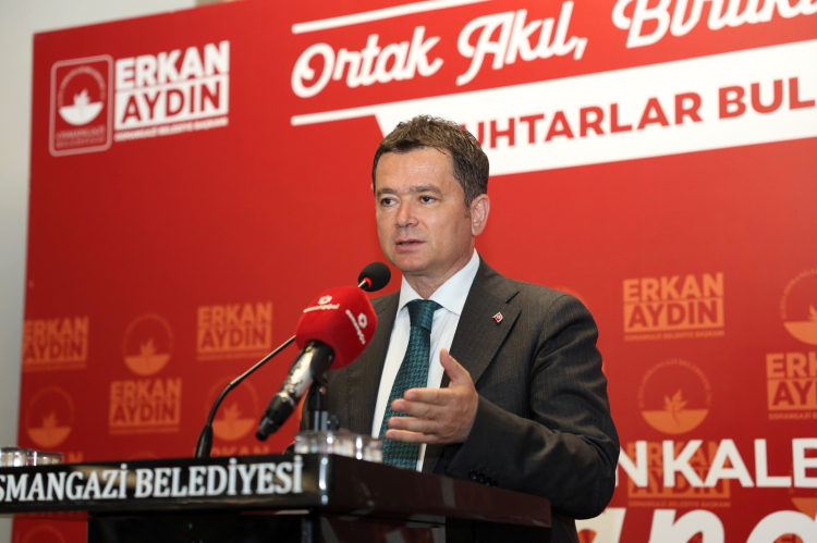 Osmangazi'de Muhtarlar Buluşması Yapıldı