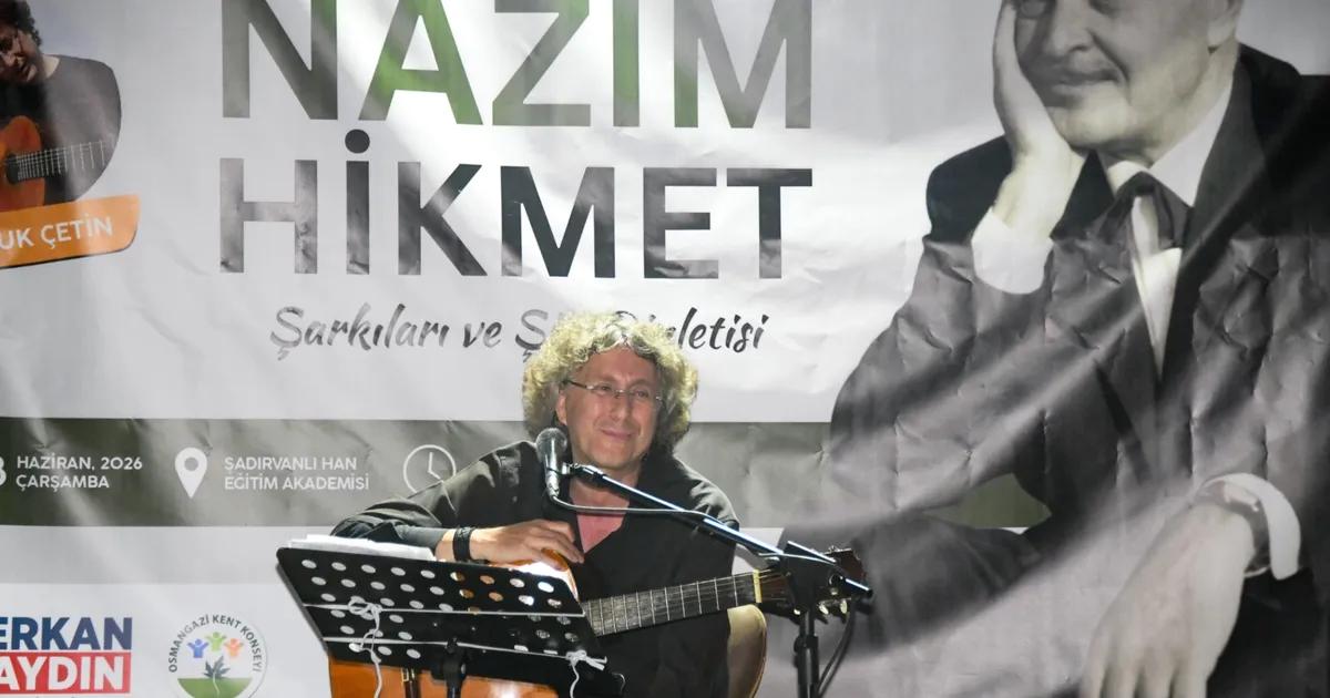 Osmangazi'de Nazım Hikmet Anması etkinliği hakkında detaylar, şiirleri ve hayatı