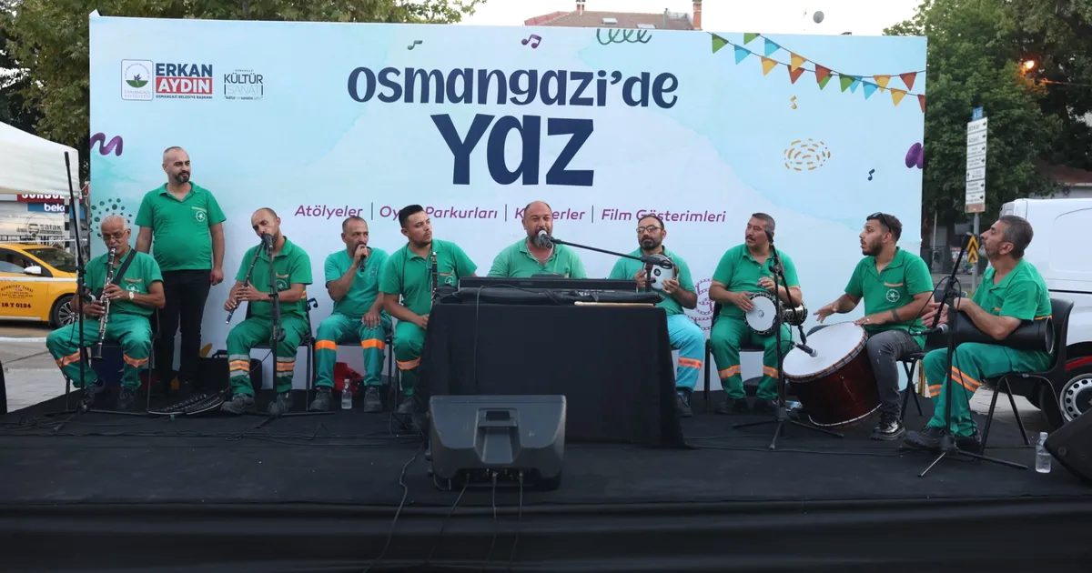 Osmangazi’de düzenlenen Yaz Şenliği ile geleneksel eğlence ve kültürel etkinliklerin