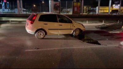 Otomobil bariyerleri aşarak takla attı. Olayın detayları, kazanın sebepleri ve