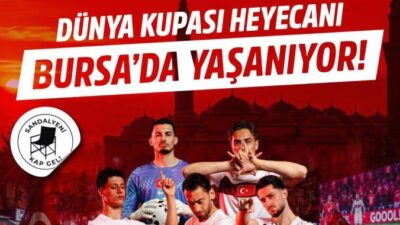 Bursa Büyükşehir Belediyesi, A Milli Futbol Takımımızın 2026 FIFA Dünya