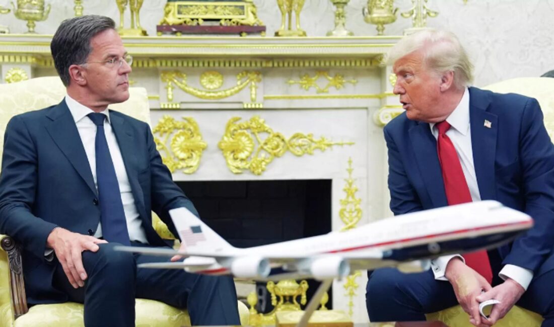 Trump ve Rutte, ABD'de kritik bir zirvede bir araya geldi.