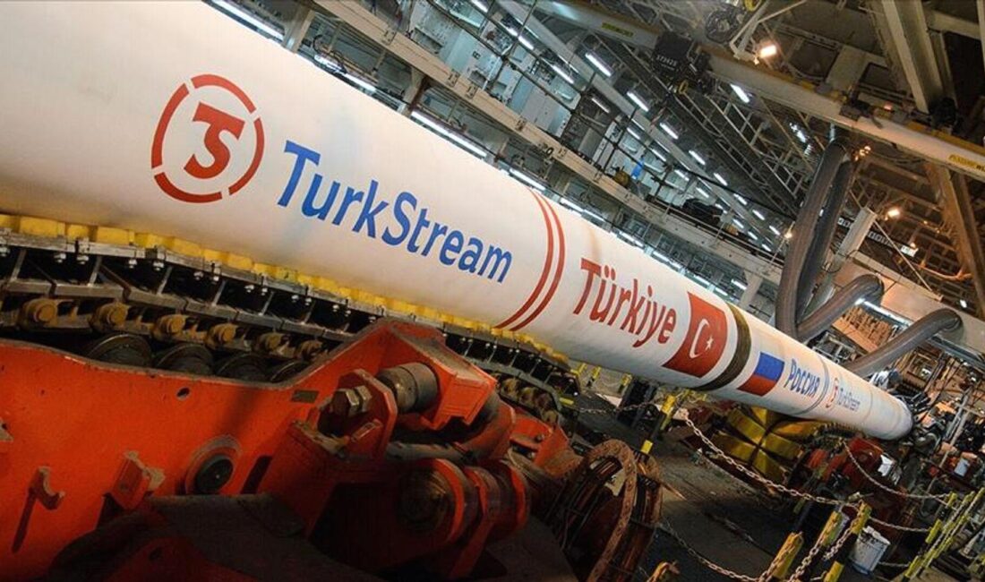 TürkAkım gaz boru hattı Avrupa'ya gaz akışında rekor seviyeye ulaştı.