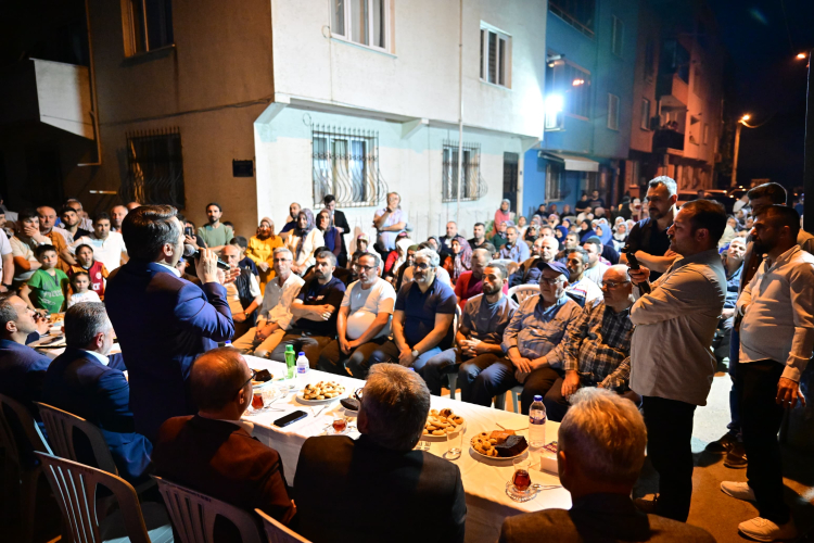 Yıldırım'da Vatandaşlarla Bir Araya Gelindi