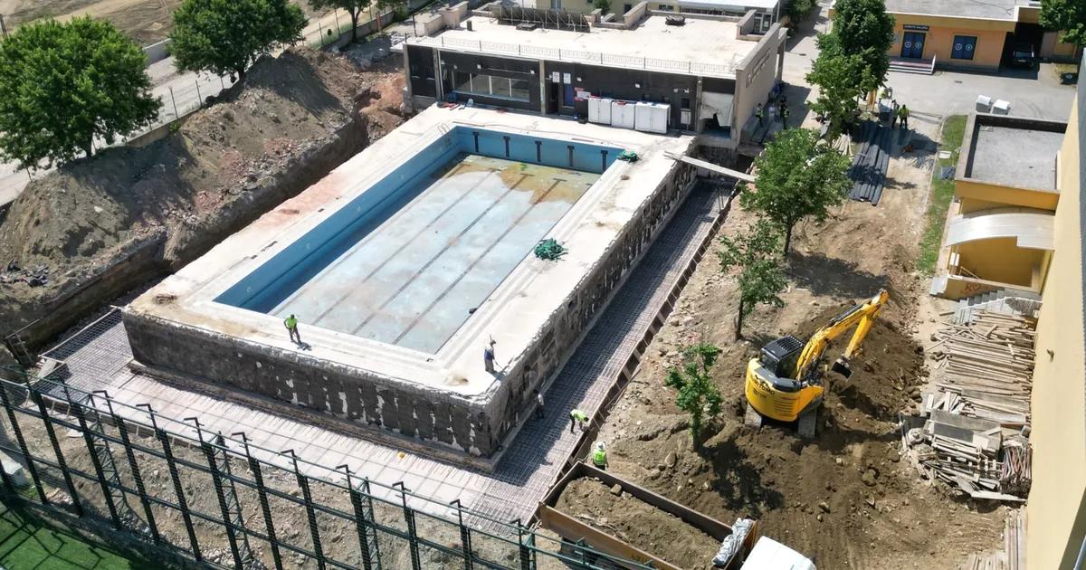 Yıldırım'da yarı olimpik yüzme havuzu yenileme projesiyle modern ve güvenli