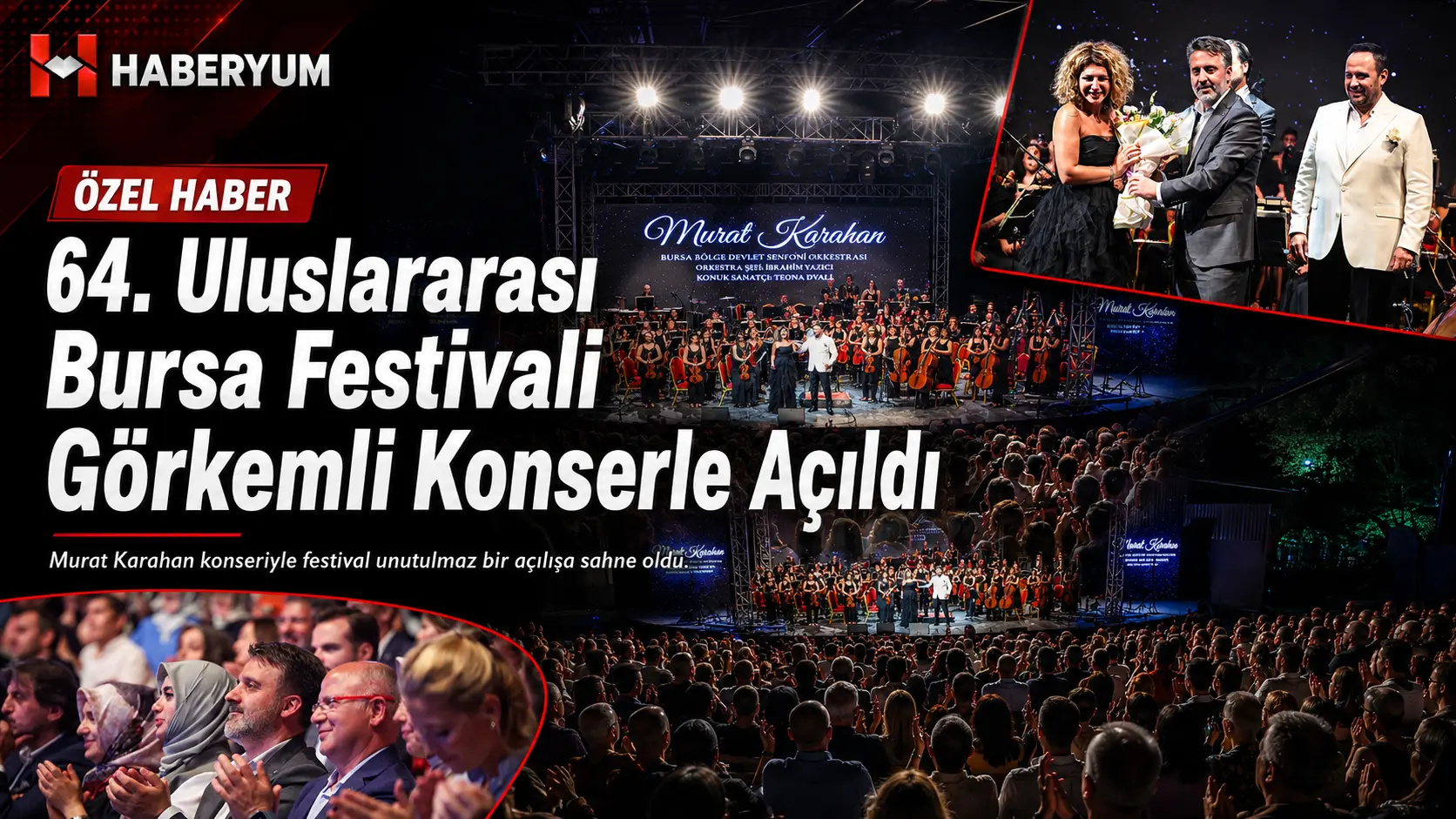 Bursa’nın köklü kültür ve sanat organizasyonlarından Uluslararası Bursa Festivali, 64’üncü