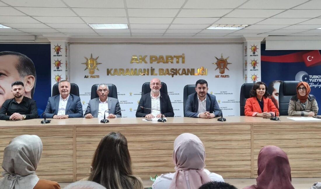 AK Parti Karaman İl Başkanı Murat Öztürk'ün görevini sonlandırdığına dair