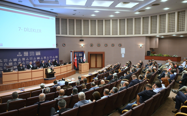 Bursa BTSO Temmuz Meclis Toplantısı Gerçekleşti