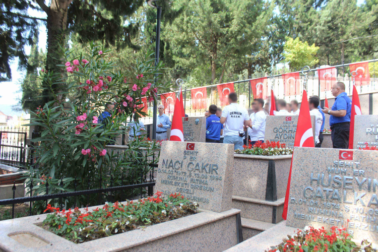Bursa Gemlik’te 15 Temmuz Anma Programı