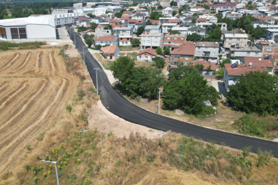 Bursa İnegöl'de Asfalt Çalışmaları Yoğunlaştı
