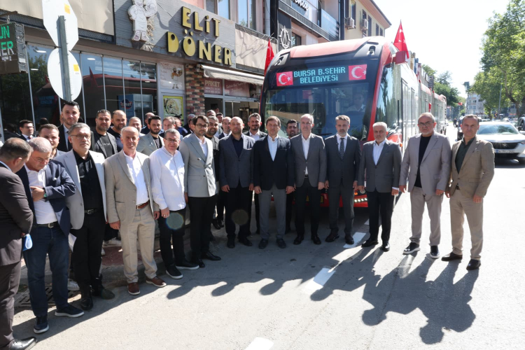 Bursa İnegöl'de Metrobüs Projesi Başladı