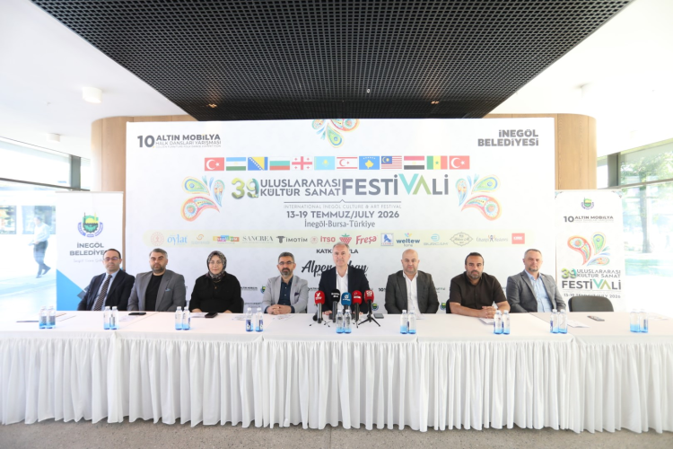 Bursa İnegöl'de Uluslararası Festival Heyecanı