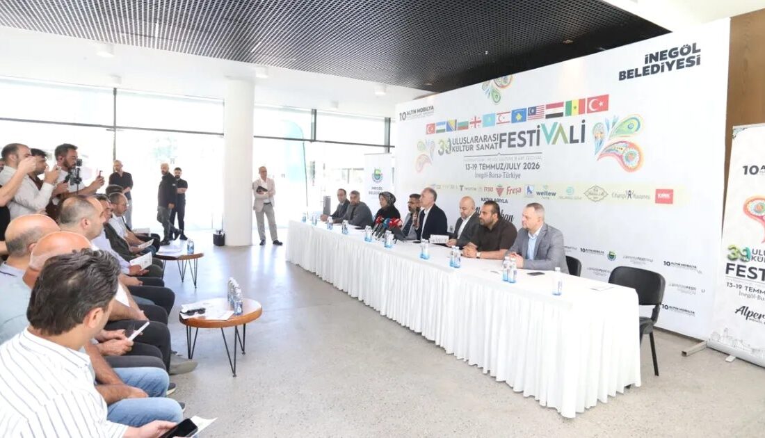 Bursa İnegöl'de gerçekleşen uluslararası festival ile kültürel ve sanatsal etkinliklerin
