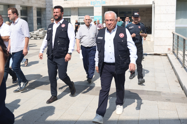 Bursa Nilüfer'de Arama Kurtarma Tatbikatı