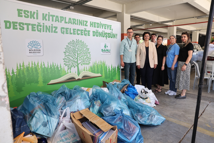 Bursa Nilüfer'de Kitap Toplama Kampanyası