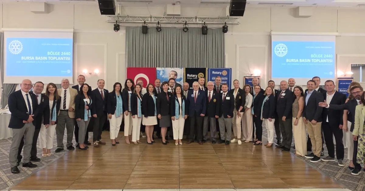 Bursa Rotary Kulüpleri, yeni dönem projeleriyle topluma katkı sağlıyor, inovasyon