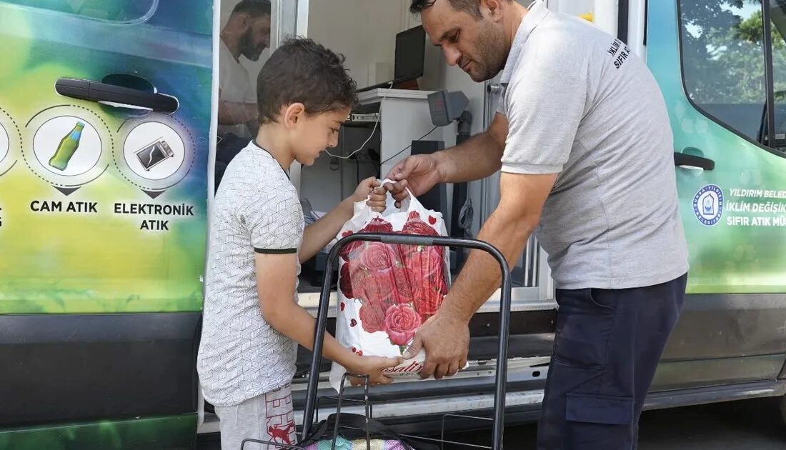 Bursa Yıldırım'da sıfır atık projeleriyle çevreyi koruma ve sürdürülebilirlik amaçlanmaktadır.